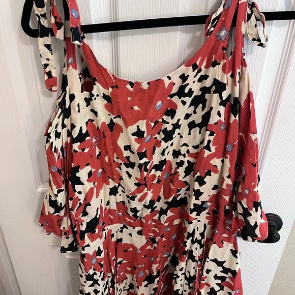 Free people cold shoulder tie dress - Picture 5 of 5